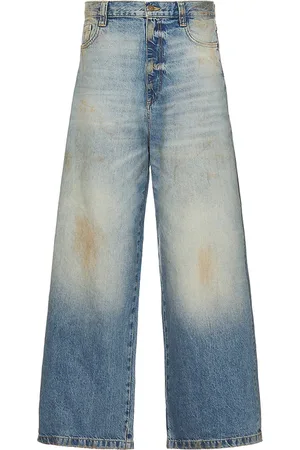 BOILER ROOM Printed 5 Pocket Jeans in .