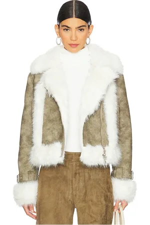 Apparis Jay Distressed Bonded Coat in .