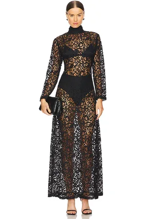 SWF Turtleneck Maxi Dress in .