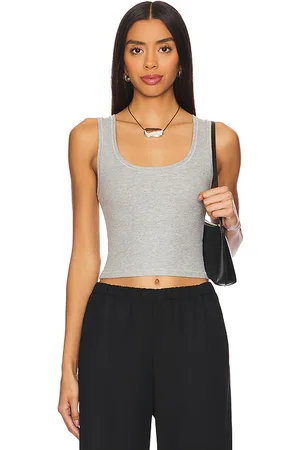 ÉTERNE Square Neck Tank Top in .
