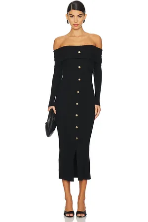 Karina Grimaldi ROBE MIDI EN MAILLE ALANA in .