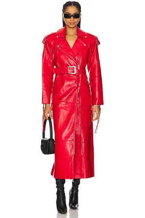 Retrofete TRENCH EN CUIR KNIGHTLEY in .