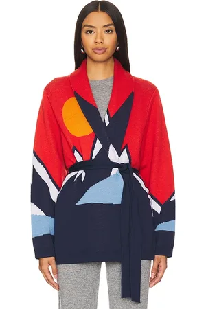 We Norwegians GILET SNOW MOUNTAIN in Red,Navy.