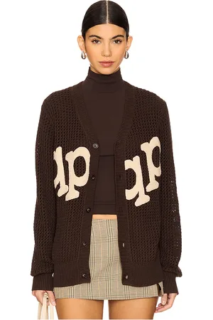Museum of Peace and Quiet GILET ETCHED CROCHET CARDIGAN in .