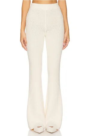 Camila Coelho PANTALON CÔTELÉ NIKA in .