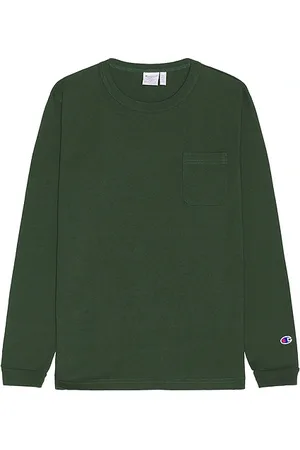 Champion T-SHIRT UNE POCHE MANCHES LONGUES USA in .