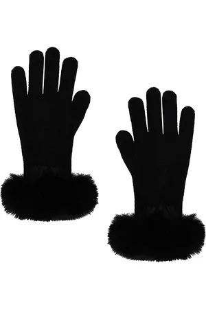 Adrienne Landau GANTS THE LUCIE FAUX FUR in .
