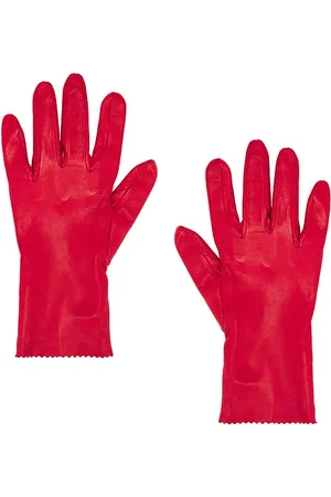 Manokhi Short Leather Gloves in .