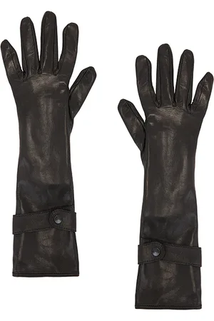 Manokhi Medium Length Leather Gloves in .