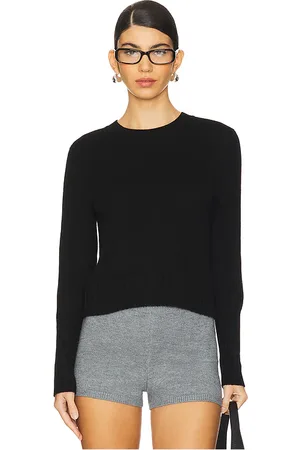 Guest In Residence Shrunken Crew Cashmere Top in .