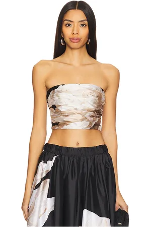 HEMANT AND NANDITA Ruched Bustier in .