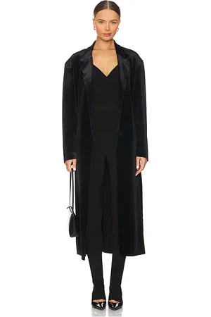 Norma Kamali Oversized Double Breasted Coat in .