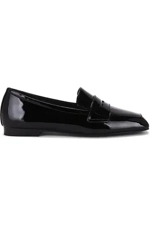BLACK SUEDE STUDIO LOAFERS NINA in .