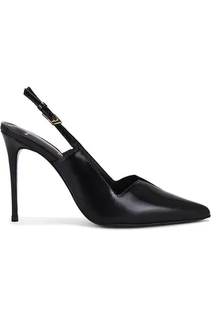 BLACK SUEDE STUDIO ESCARPINS DEVON 100 in .