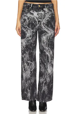 Ganni JEAN LARGE HEAVY DENIM IZEY in .