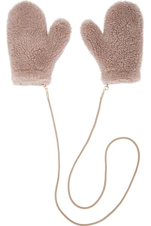 Adrienne Landau MITAINES TEDDY FAUX FUR in .