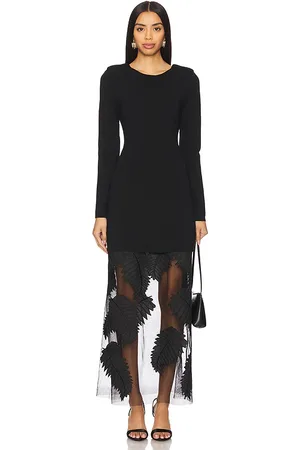 AJE ROBE MIDI EN MAILLE WILDER in .