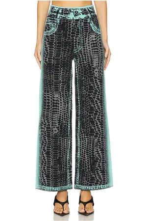 PH5 PANTALON LARGE ZAHRA in Black,Teal.