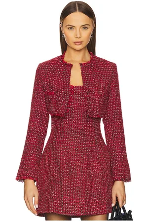 Bardot BLOUSON BOUCLETTE CROPPED KAROLINE in .