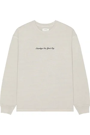 Saturdays NYC Heavy Weight Pigment Long Sleeve Tee in .