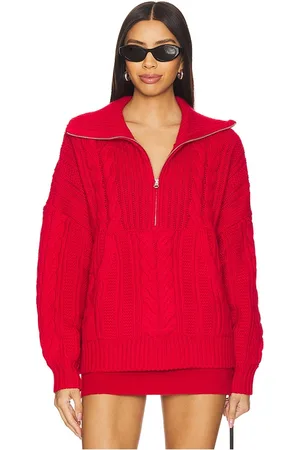 For Love & Lemons PULL FORME SWEAT DRINA HENLEY in .