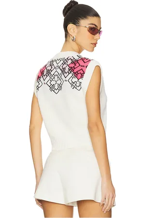 GCDS Hello Kitty Argyle Gilet in .