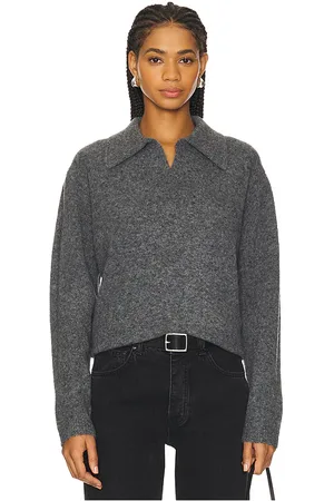 WAO Long Sleeve Sweater Polo in .