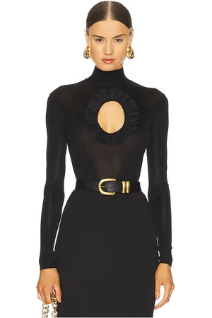 Self-Portrait X Christopher Kane Knit Cut Out Bodysuit in .