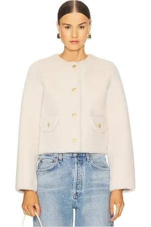 LOVESHACKFANCY BLOUSON IMITATION FOURRURE POPELKA in .
