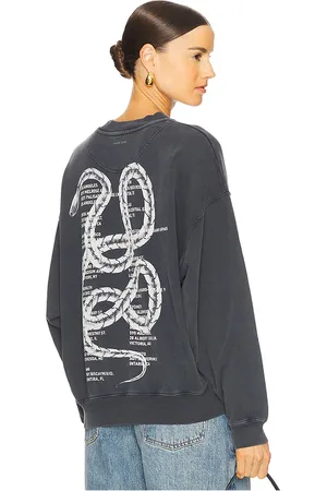 ANINE BING SWEAT JACI TWISTED SNAKE in .