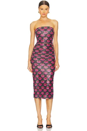 Le Superbe ROBE KISS KISS TUBE in Red,Black.