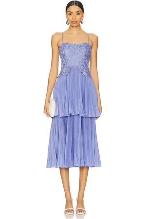 AMUR ROBE ESMAE LASER CUT FLORAL in .