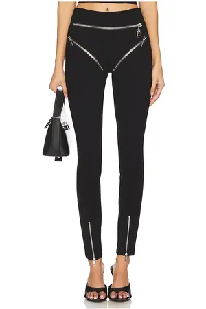 AREA Zipper Brief Legging in .