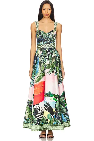 ALICE+OLIVIA ROBE MI-LONGUE FIA STRUCTURED in .