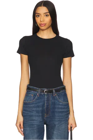 AYA MUSE T-SHIRT RIBBED in .