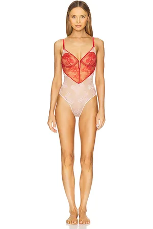 FLEUR DU MAL BODY BOUQUET LACE HEART in .