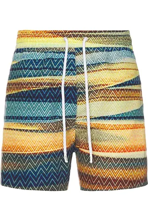 Missoni Swim Short in Blue,Yellow.