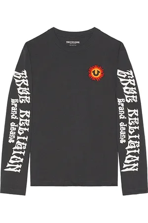 True Religion Long Sleeve Blazing Sun Tee in .