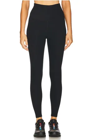 Beyond Yoga LEGGINGS SPACEDYE RAISE THE BARRE SHIRRED in .