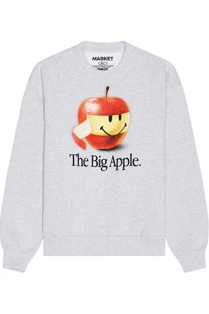 MARKET Smiley Big Apple Crewneck Sweatshirt in .