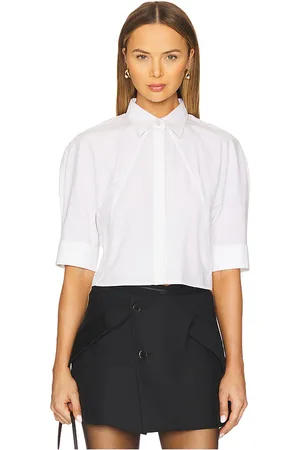 Helmut Lang TOP MANCHES COURTES ARTICULATED in .