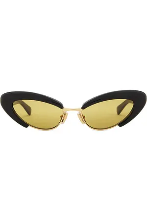 Bottega Veneta LUNETTES DE SOLEIL in Black,Yellow.