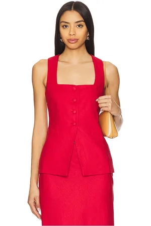 FAITHFULL THE BRAND GILET JACKIE in .