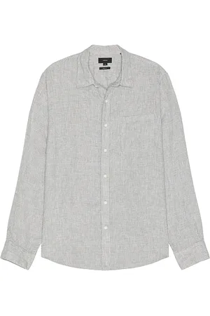 Vince T-SHIRT MANCHES LONGUES SEPERATE PLACKET in .