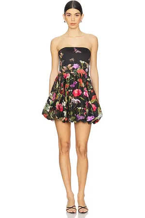 ALICE+OLIVIA ROBE COURTE ASHA STRUCTURED in .