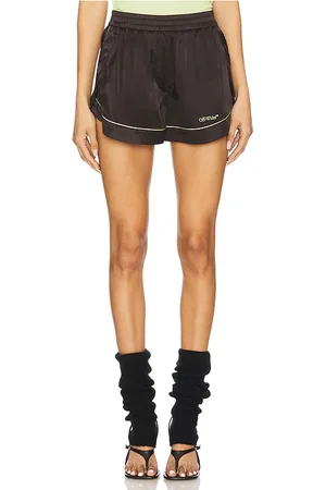 OFF-WHITE Satin Pajama Shorts in .