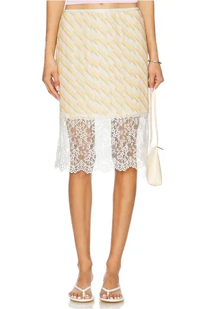 Le Superbe Lingerie Slip Skirt in .
