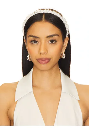 Lele Sadoughi BANDEAU MIXED PEARL JESSIE in .