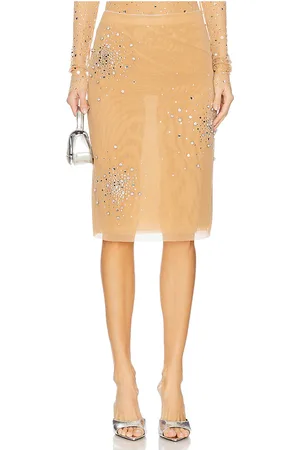 Des Phemmes JUPE MIDI CRISTAL in .