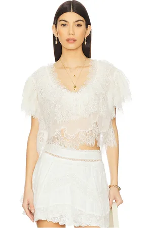 LOVESHACKFANCY Vienne Top in .